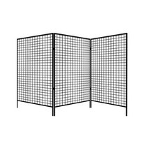 철망 그리드 격자 스탠드 전시 메쉬 네모칸 큐브 망, 100x190 cm  2판