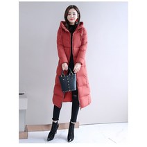NEW 겨울 여성 하프장 패딩 도톰 슬림 다운 점퍼M-3XL 면