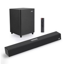 사운드바스피커 100w tv soundbar 2.1 블루투스 5.0 홈 시어터 시스템, 우리 플러그