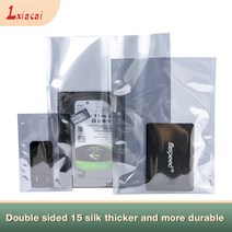 스키 스노우보드 가방 스키부츠가방 캐리어 100Pcs 정전기 방지 차폐 백 ESD 오픈 탑 패키지 전자 액세서리 보관 포장, [08] 70x110mm