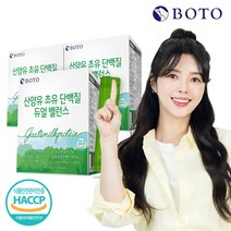 보뚜 산양유 초유 단백질 듀얼 밸런스 30p, 3개, 60g