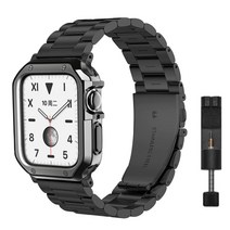 워치스트랩 디버클 스마트워치 메탈시계 줄apple watch용 팔찌 40mm 스틸호환