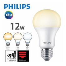 필립스 LED 전구 12W E26, 4000K(주백색)