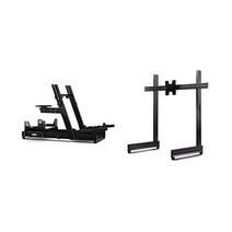정품 Next Level Racing® GTElite Racing Simulator 조종석 - 휠 플레이트 에디션(NLR-E022), Cockpit + Stand Carbon Grey