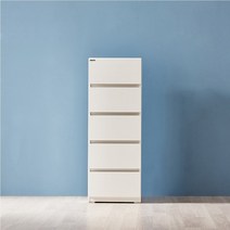 동서가구/착불 렌디 400 5단 서랍장 DF920912, 화이트
