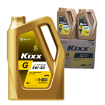 GS칼텍스 KIXX G 가솔린 엔진오일 박스(4리터/4)