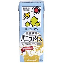 일본 두유 기꼬만두유 바닐라 아이스크림 200ml 18개, 단일상품개