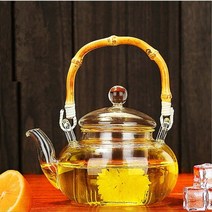 유리 티포트 내열 티팟 티메이커 방티엔표일배 노산도방 티포원 음료 용기 600ml 차 세트 붕규산 편리한 가열 주전자 투명 사무실 꽃 차 냄비, 당신은 할 수 있습니다