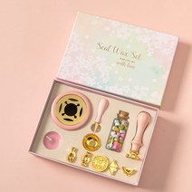 빈티지 왁스 스탬프 세트 10 개/상자 가열 용광로 스푼 비즈 키트 결혼식 초대장 씰링 스탬핑 용융 DIY 공, 03 3