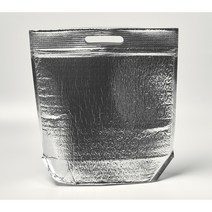 보온/보냉팩 은박 손잡이/ 지퍼백 잠금 10매 소 대 사이즈, 2. 대(340x300)-10매, 10개