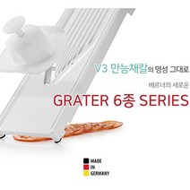 독일 베르너(Borner) 와플 그레이터 벌집 물결모양 감자채칼 와플채칼