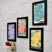 아트박스/꾸밈 iy408-일본의풍경_여행_액자세트, 블랙/C-풍경