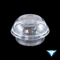 DL-503 투명 샐러드포장 델리컵용기 과일컵 디저트컵 베이커리 견과류 푸딩 머핀컵 테이크아웃컵 돔뚜껑 200개세트