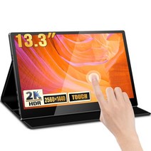 게이밍모니터 24인치 32인치 43인치 커브드 144hz 휴대용 모니터 4k 포터블모니터, 검은색