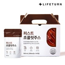 [2주단기플랜] 라이프턴 퍼스트 초콜릿 빼빼주스 코코아 클렌즈, 2개, 1400ml