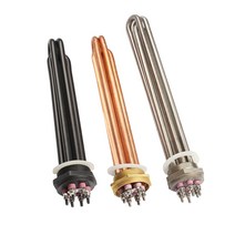 심야전기 온수보일러 사각히터 봉히터 1.52인치 3kw, DN40 살포 300mm 380V9kw