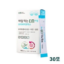 프로바이오틱스와 비타민C 장건강 유산균 1일1포 배변활동, 매일먹는 이엠 30포