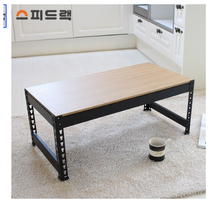 스피드랙 멀티테이블 (직) 1단 800x400x330, 화이트, 1개