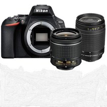 니콘 d5600 dslr 카메라 바디 앰프 af-p dx nikkor 70-300mm f4.5-6.3g ed 렌즈 키트