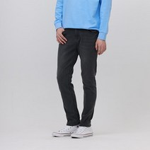잠뱅이 사방스판 짱! 편한 남성테이퍼드핏 그레이오비안밴드다트포인트 바이오스톤 솔트워싱 AN1DTA211-GY