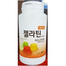 가루젤라틴 젤리 만들기 재료 젤라틴 분말 파우더 420g, 상세페이지 참조, 상세페이지 참조, 상세페이지 참조, 상세페이지 참조