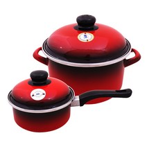 ELO 법랑냄비 2종세트 3종 4종 5종세트, 13.편수16cm+높은형20cm