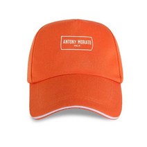 테니스 모자 대두 볼캡 남성 안토니오 모라토 암 박스 로고 검정색 야구 RRP, [06] P-Orange