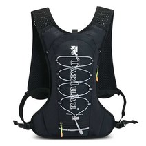 마라톤 런닝 가방 아웃도어 백팩 트레일 조깅 러닝, 상세 페이지 참고, 로즈 레드 + 250ml 물병 2개 + 워터백