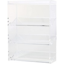 MUJI 무인양품 아크릴 보틀 스탠드 3단 메니큐어 악세사리 화장품 수납 투명 선반