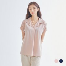 클라비스 바스락 변형카라 셔츠 (2colors) CVYWB3702M