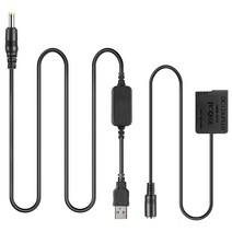DMW DCC8 BLC12 BLC12E 가상 + 5V USB 어댑터 키트 호환 모델 번호 Panasonic