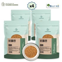 벌화분 먹는화분 비폴렌 꿀 벌 생 화분 가루 스페인산 효능 500g 선택구성, 4팩