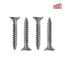갑을화스너 석고피스 백색 나팔머리 스크류 나사 20mm 25mm 32mm 38mm 50mm 64mm, 6-64(백색) 1봉지