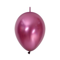 셈퍼텍스풍선 라운드 링커벌룬 꼬리풍선 (50입/100입), 15cm 링커벌룬 펄 버건디(100입