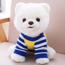 리얼강아지 시리즈 포메라니안 25cm 진짜같은 강아지 인형, 리얼포메라니안