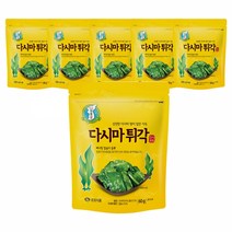 지도표성경 칼슘 다시마튀각 60g 6봉, 6개
