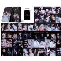 아이돌포토카드 오마이걸 세븐틴 블랙핑크 Kpop-아이돌 로모 카드 두번 55 개/세트 아이브 ITZY 포토카드, 06 7