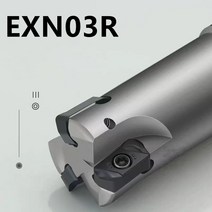 EXN03R 평면 밀링 머신 합금 커터 바 HSS CNC LNMU0303ZER 초고 피드 선반 부품 도구, [13] EXN03RC25-26-200L-4T, [01] LNMU0303-MJ KT7030