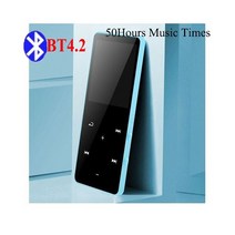 8G-128GB MP3 MP4 플레이어 터치 블루투스 5.0 무손실 오디오 레코더 음악 Mp3 HiFi 휴대용 워크맨 FM 라디오 전자 책, bt4.2 mp3 2_128GB