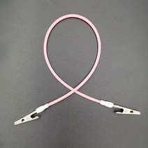 치과스카프클립 실리콘 치과 턱받이 클립 오토 클레이브 체인 냅킨 홀더 스테인레스 스틸 스카프 구강 관리, 02 1pc pink, 한개옵션1