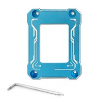LGA1700 12 세대용 CPU 라디에이터 버클 CNC 알루미늄 합금 벤딩 교정기 백플레인 고정, 03 파란