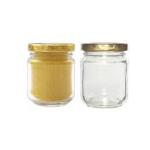 [유리병] 원형유리병150 1개 150ml, 흰색마개