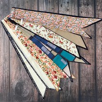 엠크루엘 여성 쁘띠 스카프 5종 세트