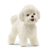 Schleich Farm World 2023년 신제품 남아 및 여아용 농장 동물 장난감 비숑 프리제 장난감 강아지 피규어 만 3세 이상, Bichon Frise