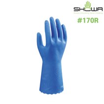쇼와 #170R 내유 방수 내화학 PVC 장갑