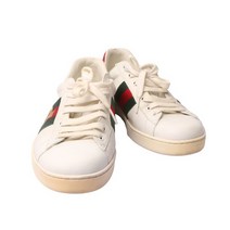 [구찌] [빈티지] 429446 꿀벌 자수 에이스 스니커즈 9 B9940 4 130752