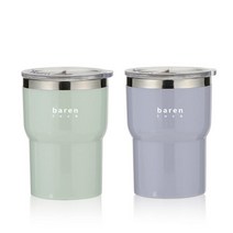 아트박스/비프로젝트 바른락 덴처 미니 스텐 텀블러 300ml 2종세트