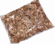 (재미스쿨) 금색 솔방울 1KG(벌크) 크리스마스 장식 용품 소품