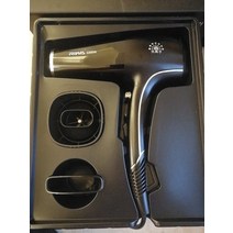 IKIN-Riw 전문가용 헤어 드라이어 2200W 강력한 스마트 스윙 확산 에어 노즐 살롱 블로우 블랙 색상 바버, 01 Black