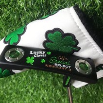 골프 연습용 일체형 골프 퍼터 클로버 scotty camer ON four-leaf clover GOLF putter, 35인치